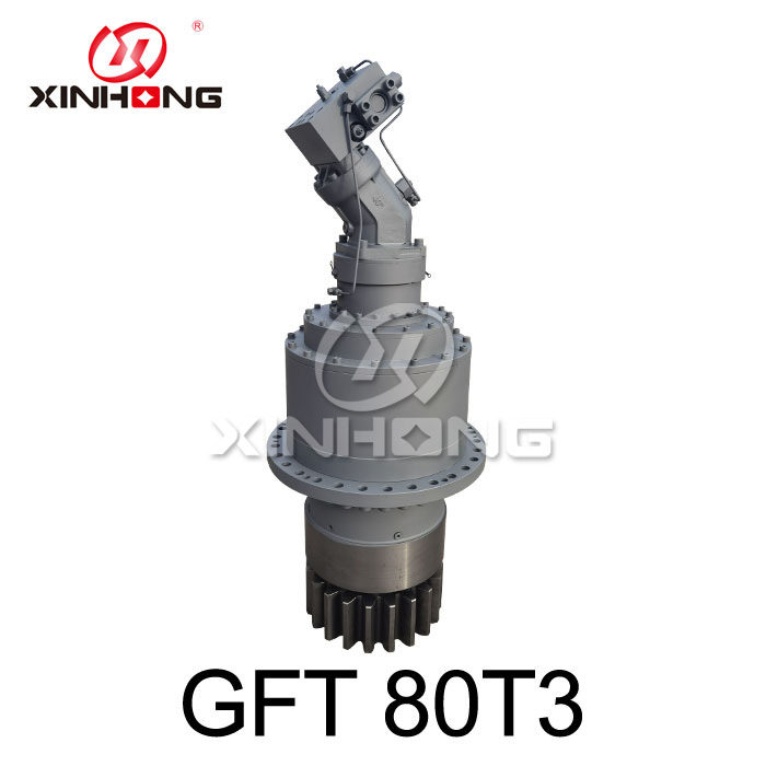 Winch Gearbox med kompakt struktur